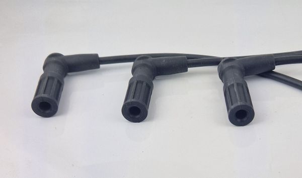 K75 - Zündkabel Silikon - SAE Anschluss - schwarz